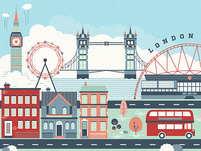 London artdirection icons illustration infographic infography london vectors