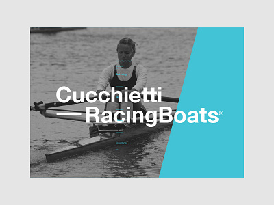 Cucchietti RacingBoats boats brochure design editorial graphic helvetica print racing shells type wip
