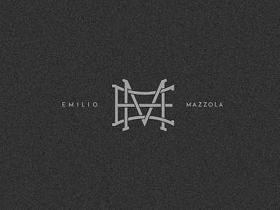 Emilio Mazzola / Monogram emilio italian lettering logo monogram type typography