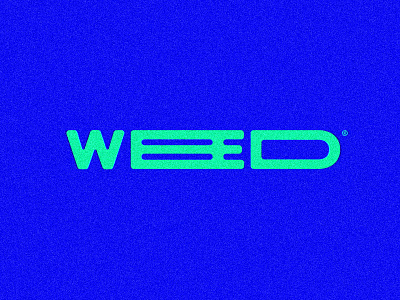 Weed / Logo tasting herbs logo logotype type typography weed