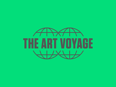 The Art Voyage / Logo logo logotype the art voyage travel type voyager