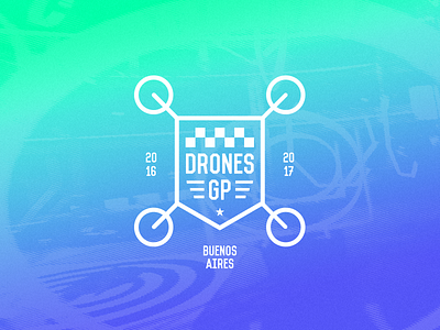 Drones GP Logo branding drone drones event light logo racing