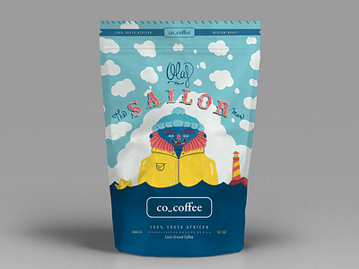 Co_coffee illustration packaging