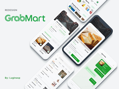 GrabMart Redesign Challenge | By: LuginaSP