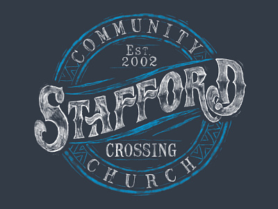 Stafford Crossing apparel custom design design firm hand painted t shirt typography