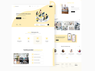 Workspace-Ko Landing Page