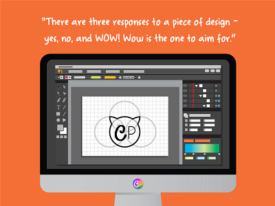 Quote! 3d animation branding graphic design logo motion graphics ui