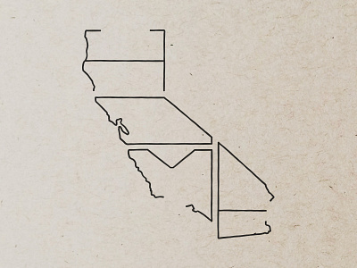 California | Home california home illustration state