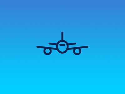 Jet icon airplane flight icon jet plane sky