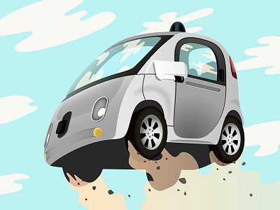 Google Car google illustration