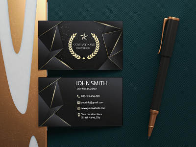 Luxury business card