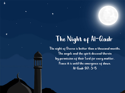 Lailatul Qadr al qadr al qadr design greeting card illustration lailatul night qadr ramadan