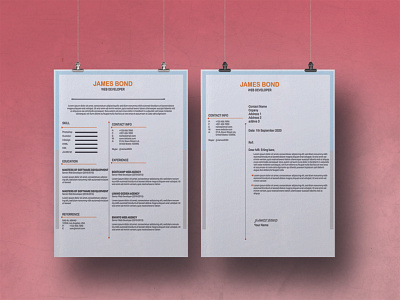 Resume Design Service $10 Only 2 page 3 page a4 clean cv design elegant elegant resume female female resume feminine infographic letter minimalist modern modern resume portfolio professional resume resume clean