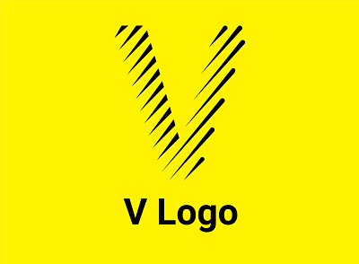 V Gradient Logo logo logo design