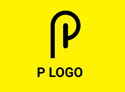 P Logo graphic design
