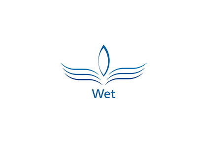 Wet branding design logo logo design minimal vector