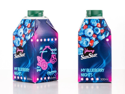 Fruit Juice Package Design 500ml blueberry design package package design packagedesign photoshop young