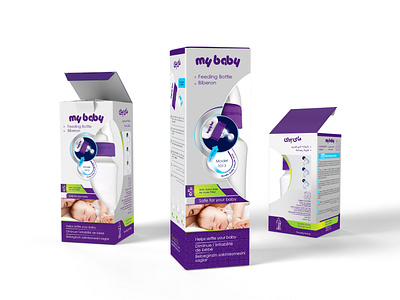 feeding bottle Package Design