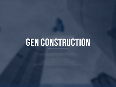 G.E.N Construction building maintenance construction design project management website