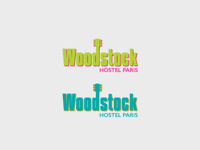 Woodstock logo retro