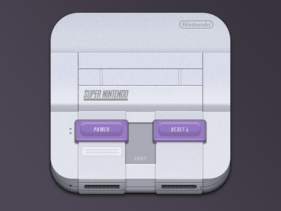 Console Icons - SNES