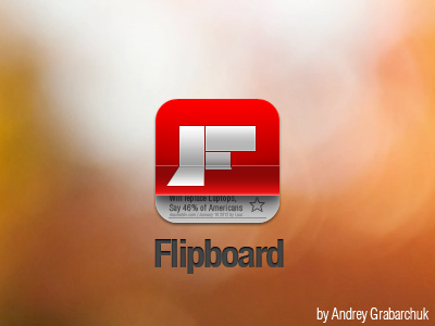 Flipboard Final app board flip flipboard icon ios stock