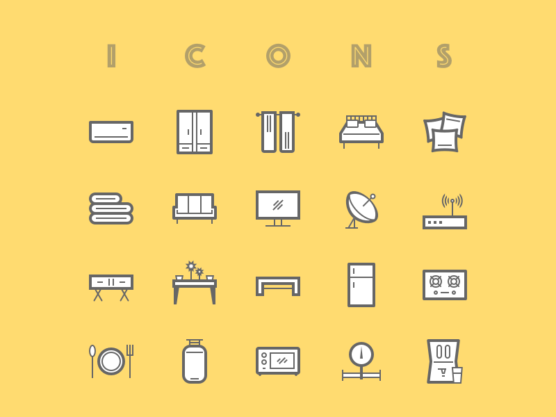 Amenities Icons