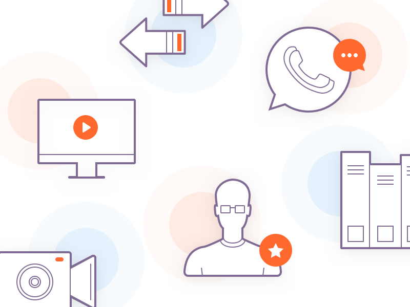 Icons for online learning