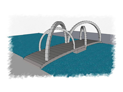 Bridge Design architecture concept design