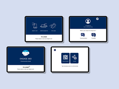 ENGAGE 360 : Community Kiosk design