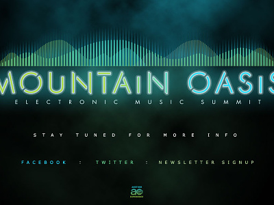 Mountain Oasis Electronic Music Summit festival
