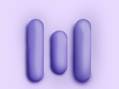 My logo 3d animation branding catchy design graphic design illustration ios logo modern motion graphics purple ui vector