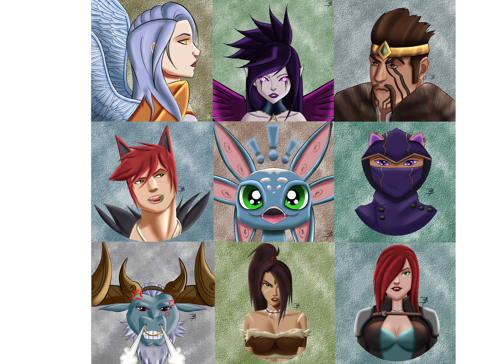 League Of Legends Profile Icons 1 By Seven On Dribbble