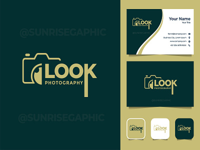 Look Photography Logo branding design freelance graphic design logo logodesigner marketing photoshop ui