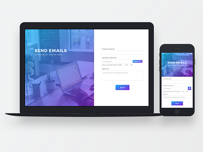 Simple Email Sending Platform