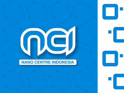 Redesign of NCI Logo branding design indonesia logo nanotechnology tech