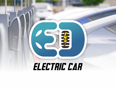 Electric Car Logo branding car electric car logo vehicle