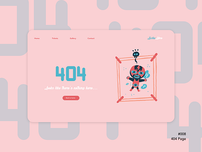 404 Page | Daily UI 008