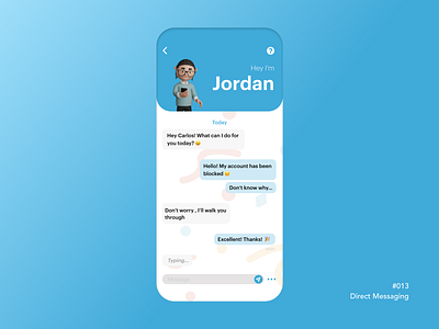 Direct Messaging | DailyUI 013