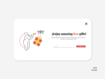 Pop-Up | DailyUI 016