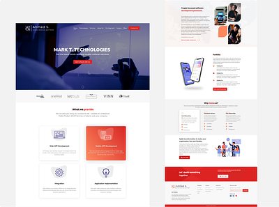 Company Website Landing Page bussiness company landing page company website design illustration landing page services ui ui ux website