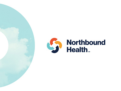 Northbound Health Logo branding clean design graphic design logo