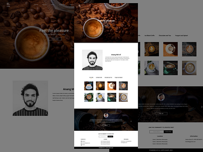 Coffe shop Landing page