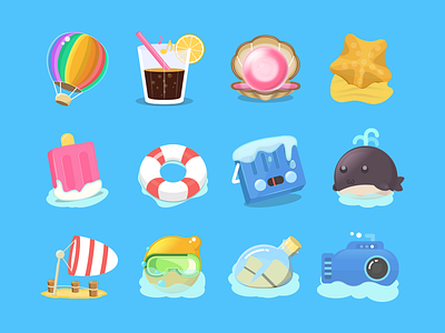 Sea Beach icon theme