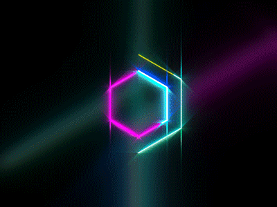 Glare Light ae design gif glow hexagonal light photoshop shanghai sketch ui ux