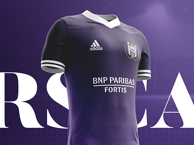 Anderlecht Concept Shirt belgium concept football purple shirt soccer