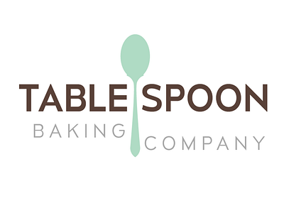 Tablespoon Baking Company logo design logo typography