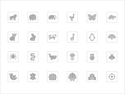 Animal Icon Set