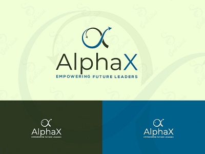 AlphaX alpha logo beautiful brand branding corporate corporate identity creative creative logo design flat logo iconic logo minimal minimalist modern simple logo transaction transfer unique logo unusual