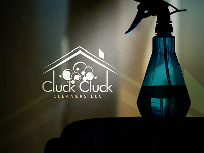 Cluck Cleaners beautiful brand brand identity branding cleaners creative design house cleaning logo meaningful minimal service